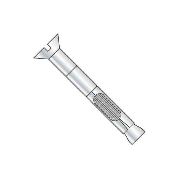 Newport Fasteners Sleeve Anchor, 1/4" Dia., 3" L, Steel Zinc Plated, 100 PK 827759 - main
